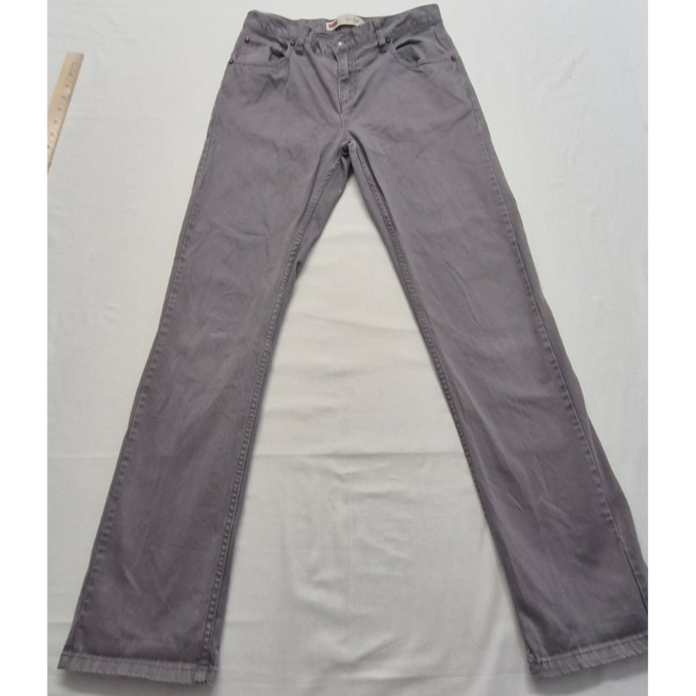Levis 511 Slim women's‎ gray denim jeans sz. 18 (29Lx29W") stretch Cotton Blend